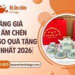 bảng giá ấm chén in logo quà tặng