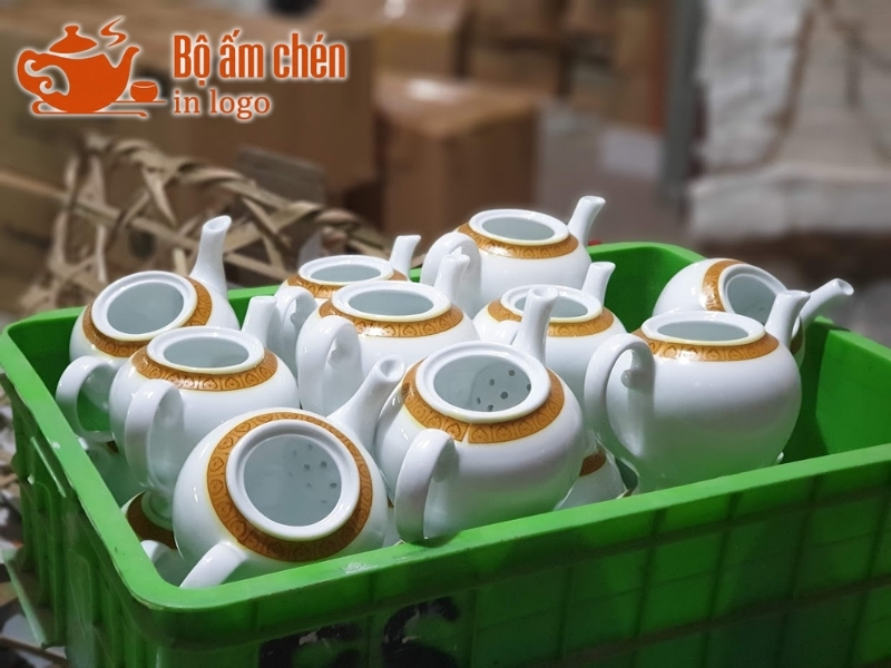 đơn hàng ấm chén in logo quà tặng doanh nghiệp số lượng lớn (1)