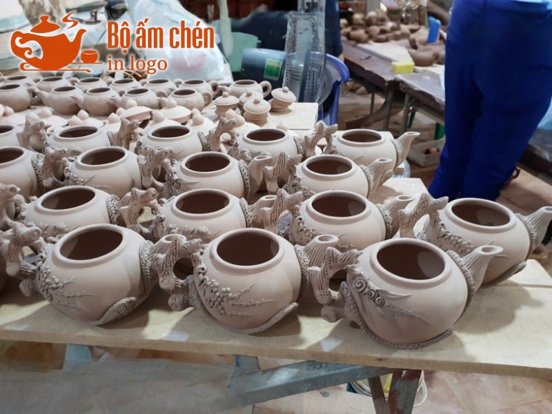 đơn hàng ấm chén in logo quà tặng doanh nghiệp số lượng lớn (9)